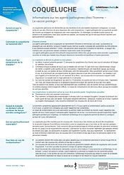 Aperçu du profil pathogène de la coqueluche