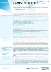 Vorschau des Campylobacter-Erregersteckbriefs