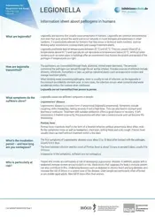 Preview of legionella pathogen profile
