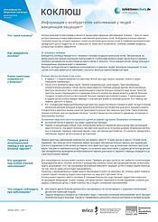 Предварительное изображение профиля возбудителя коклюша