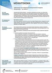 Попередній перегляд профілю збудника менінгококу