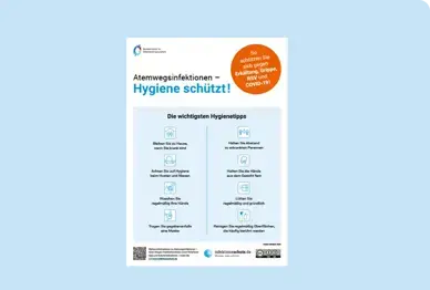 Vorschaubild Hygiene schützt Plakat