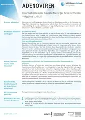 Vorschaubild des Adenoviren-Erregersteckbriefs