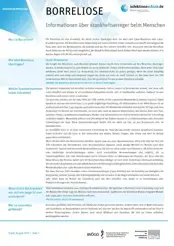 Vorschau des Erregersteckbriefs "Borreliose"