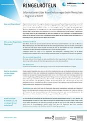 Vorschaubild des Dokuments Erregersteckbriefe Ringelröteln