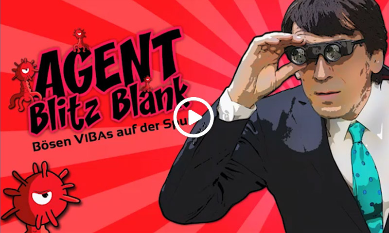 Video Agent Blitz Blank: Bösen VIBAs auf der Spur